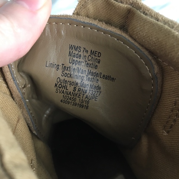 suede boot wedges - Picture 5 of 6